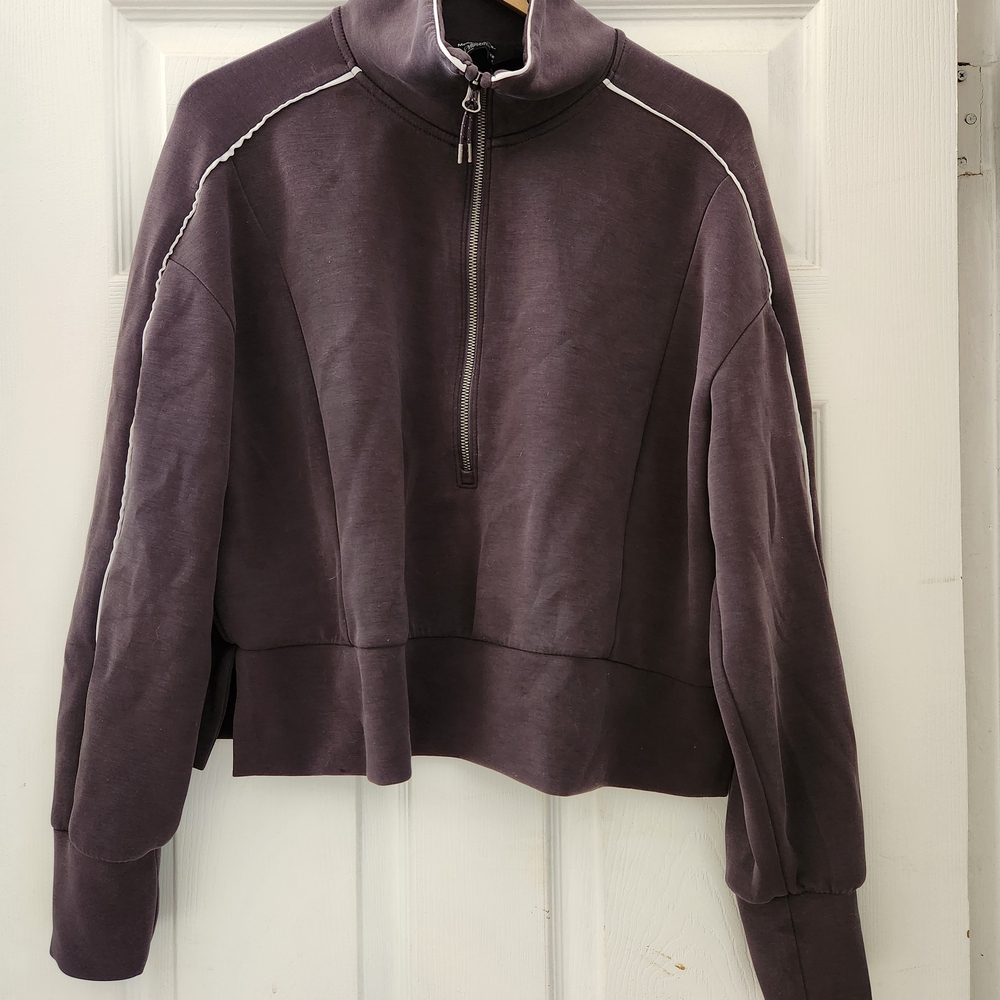 Women's Purple Quarter-Zip Sweatshirt